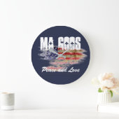 MA-Schmiere-Uhr Große Wanduhr (Zuhause)