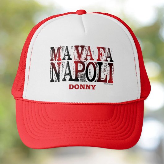 Ma Va Fa Napoli Personalisiert Trucker Hat Truckerkappe