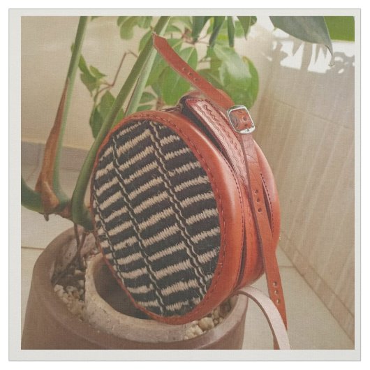Maa Drum Tasche Stoff (Muster)