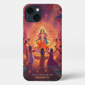Maa Durga - Das Herz der Dussehra-Feiern iPhone Hülle (Rückseite)