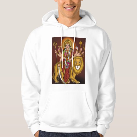Maa Durga Hoodie (Vorderseite)