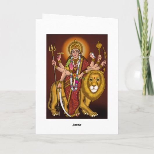 Maa Durga Lautsprecher Karte (Rückseite)