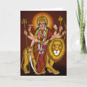 Maa Durga Lautsprecher Karte (Vorderseite)