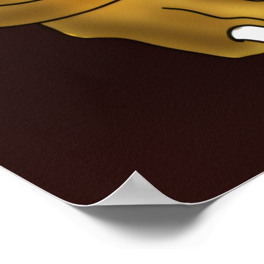 Maa Durga Lautsprecher Poster (Ecke)