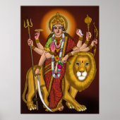 Maa Durga Lautsprecher Poster (Vorne)