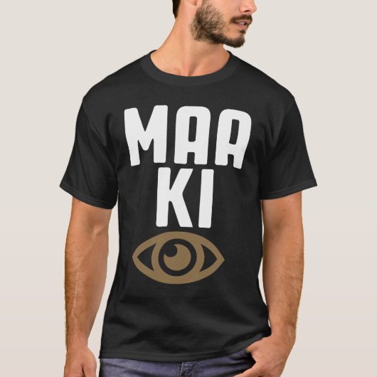 Maa Ki Aankh Sarcastic Memes T-Shirt (Vorderseite)