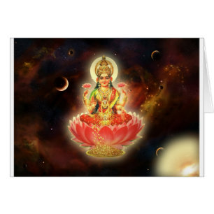 Maa Maha Lakshmi Devi Laxmi Göttin des Reichtums
