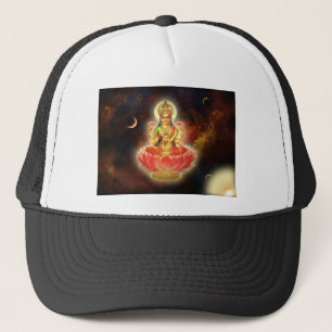 MAA MAHALAXMI DEVI INDISCHE GÖTTIN DES REICHTUMS TRUCKERKAPPE
