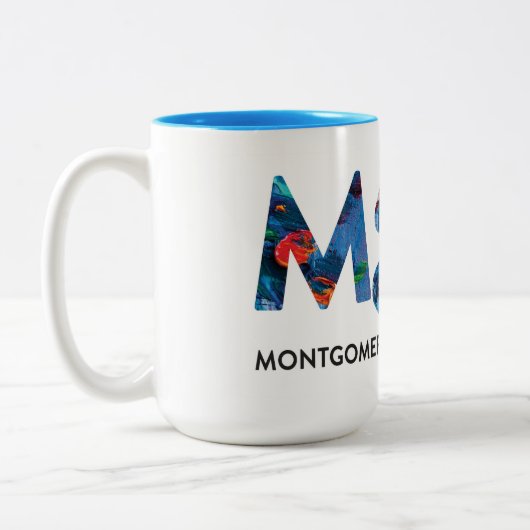 MAA-Tasse Zweifarbige Tasse (Links)