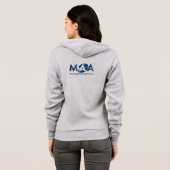 MAA Zip Up Hoodie (Schwarz voll)