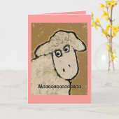 Maaaaaaaaaaaaa Schaftkarte der Mutter Karte (Gelbe Blume)