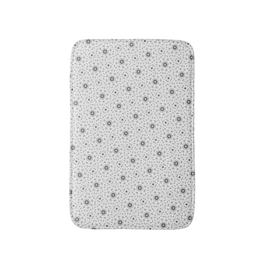 Maacah001 abstraktes Doodle Badematte (Vorderseite Vertikal)