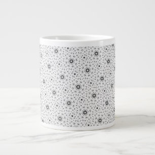 Maacah001 abstraktes Doodle Jumbo-Tasse