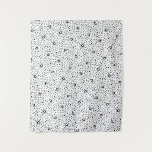 Maacah001 abstraktes Doodle Wandteppich (Vorderseite)