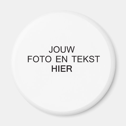 Maak het zelf magnet (Vorne)