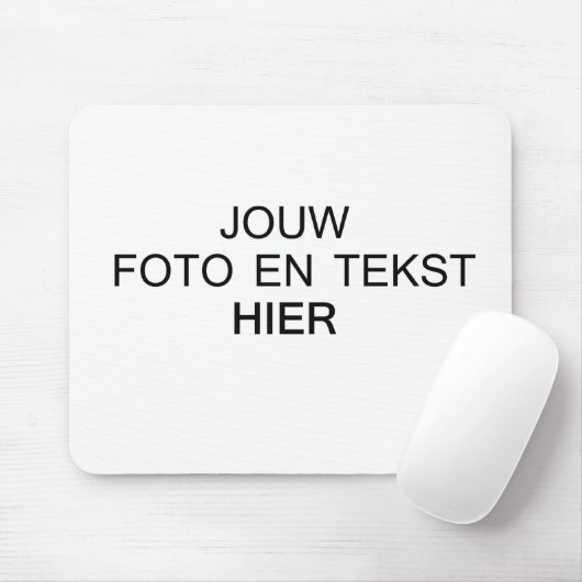 Maak het zelf mousepad (Mit Mouse)