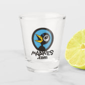 Maakies Shot Glass Schnapsglas (Vorderseite)