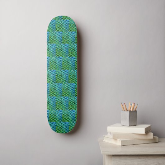Maarakech Marokko Textur Skateboard (Wandkunst)