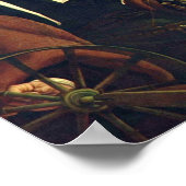 Maarten van Heemskerck - Portrait einer Frau Poster (Ecke)