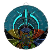 Maasai Colors Hakuna Matata Dartscheibe (vorne)