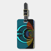 Maasai Colors Hakuna Matata Gepäckanhänger (Vorderseite vertikal)