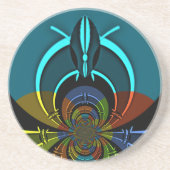 Maasai Colors Hakuna Matata Getränkeuntersetzer (Vorne)