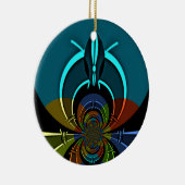 Maasai Colors Hakuna Matata Keramik Ornament (Rechts)