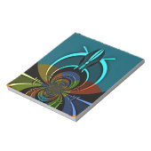 Maasai Colors Hakuna Matata Notizblock (Rotiert)