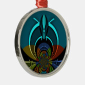 Maasai Colors Hakuna Matata Ornament Aus Metall (Rechts)