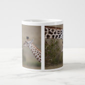 Maasai Giraffe (Giraffe Tippelskirchi) Jumbo-Tasse (Vorderseite)