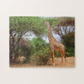 Maasai Giraffe Puzzle (Horizontal)