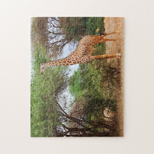 Maasai Giraffe Puzzle (Vertikal)