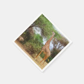 Maasai Giraffe Serviette (Ecke)