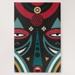 Maasai-Krieger Puzzle