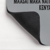 Maasai Mara National Reserve Kenya Mousepad (Ecke)