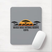 Maasai Mara National Reserve Kenya Mousepad (Mit Mouse)