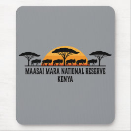 Maasai Mara National Reserve Kenya Mousepad