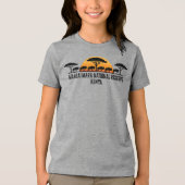 Maasai Mara National Reserve Kenya Tri-Blend Shirt (Vorderseite)