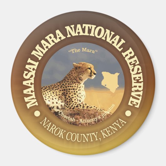 Maasai Mara National Reserve Magnet (Vorne)