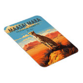 Maasai Mara Nationalpark Geparkprojekt des Paradie Magnet (Rechte Seite)