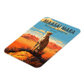 Maasai Mara Nationalpark Geparkprojekt des Paradie Magnet (Linke Seite)