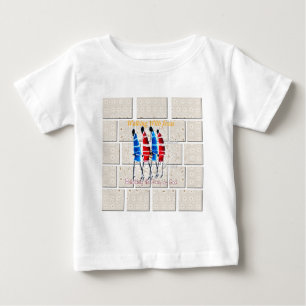 Maasai Morans Christlich Art Print Baby T-shirt