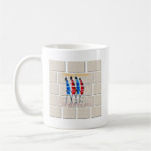 Maasai Morans Christlich Art Print Kaffeetasse (Links)