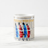 Maasai Morans Christlich Art Print Kaffeetasse (Mittel)