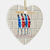 Maasai Morans Christlich Art Print Keramik Ornament (Rechts)