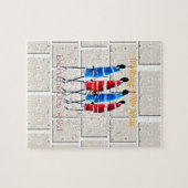 Maasai Morans Christlich Art Print Puzzle (Horizontal)