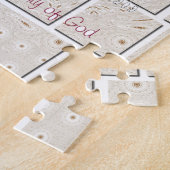 Maasai Morans Christlich Art Print Puzzle (Seite)