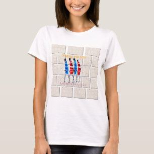 Maasai Morans Christlich Art Print T-Shirt