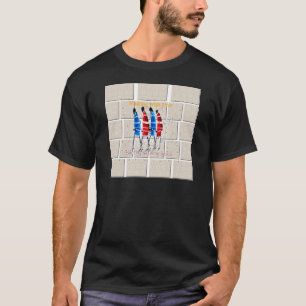 Maasai Morans Christlicher Kunstdruck T-Shirt
