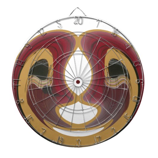 Maasai Mosaic: Eine Feier der pulsierenden Kultur Dartscheibe (vorne)